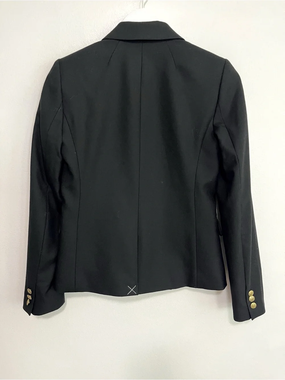 J. Crew Schoolboy Blazer Tailored in Black Size 2